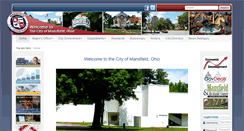 Desktop Screenshot of mansfieldcity.com